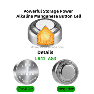 Pin nút 1.5V <span class=keywords><strong>AG3</strong></span>, tế bào tiền xu LR41, bằng sáng chế công nghệ cao chống cháy nổ được cấp tại Trung Quốc, Châu Âu và Hoa Kỳ. - Product Image 2