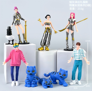 Jouets Kpop Demon Hunters à succès en stock, PVC <span class=keywords><strong>de</strong></span> qualité supérieure, poupée <span class=keywords><strong>de</strong></span> dessin animé, boîte aveugle, cadeau parfait pour les fans <span class=keywords><strong>de</strong></span> Kpop - Product Image 4