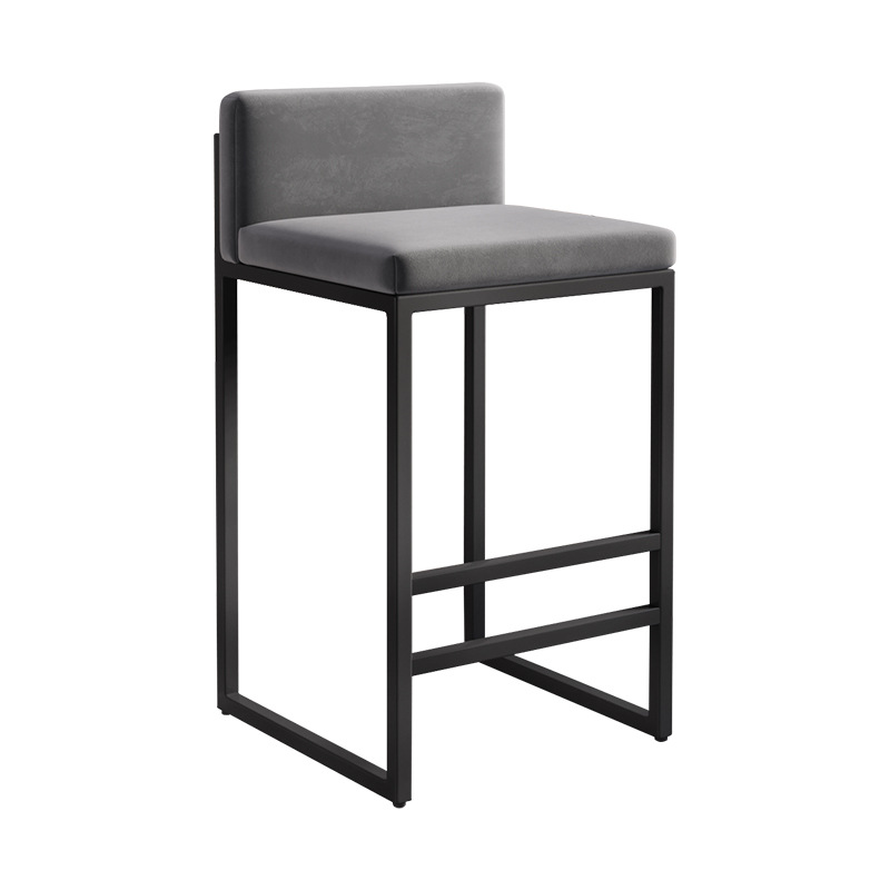 Sitting Height 45 Gray Seat Cushion (Black Shelf)