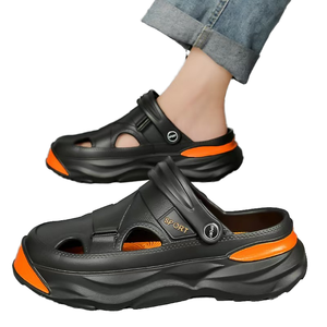 Wholesale Summer Men's Sneakers Comfortable Non-Slip Platform Clogs <b>Closed</b> <b>Toe</b> Sports <b>Sandals</b> for Driving Massage Feature - Product Image 6