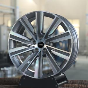 Cerchi Forgiati Concavi Personalizzati HTOR 21x9.5J 22x10.5J 23x11J 5x120 5x108 Lavorati a Macchina Grigio per Range Rover Sport Defender <span class=keywords><strong>Velar</strong></span> - Product Image 2
