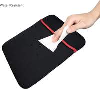 Housse d'ordinateur portable en néoprène avec logo personnalisé, étui de protection pour ordinateur portable, pochette souple pour tablette, sac pour le bureau et les affaires