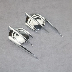 Couvercle décoratif de panneau d'emballage de moto pour HONDA Goldwing <span class=keywords><strong>GL1800</strong></span> <span class=keywords><strong>2012</strong></span> 2013 2014 2015 2016 2017 Plastique ABS Chrome - Product Image 4