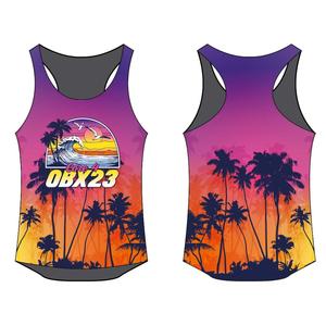 Débardeurs personnalisés pour filles, coupe racerback, tendance, séchage rapide - Product Image 1
