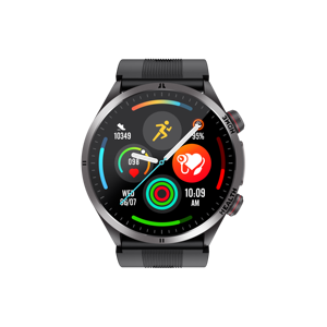 นาฬิกาอัจฉริยะ BP Medical Smartwatch พร้อมฟังก์ชั่นตรวจวัดคลื่นไฟฟ้าหัวใจ (ECG), วัดค่าแสงเลือด (PPG), วัดอุณหภูมิร่างกาย, ตรวจจับการนอนหลับ และติดตามสุขภาพ - Product Image 4