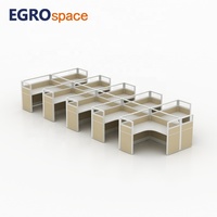 EGROspace Mobilier de bureau design, combinaison de bureaux modulaires, cloisons de séparation, écrans de séparation, poste de travail modulaire pour bureau
