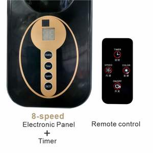 批量买家样品批发 16 英寸电动壁挂式风扇 遥控数字家用静音壁扇 - Product Image 3