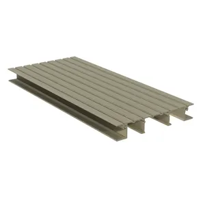 Plancher de terrasse en aluminium ignifuge résistant aux intempéries pour panneaux de planchers en acier intérieurs extérieurs