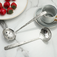Louche à soupe résistante à la chaleur - Pour filtrer la soupe, le bouillon, éliminer la mousse et les impuretés, convient pour un usage domestique et en restaurant