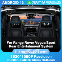 NaviHua Nouveau Design 11.4 ''Qualcomm Android 13 Appui-tête de divertissement pour siège arrière pour Land Rover Range Rover Vogue/Sport 2014-2017