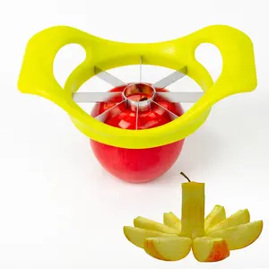 Most Popular In 2023 Stainless Steel Apple Slicer Corer Kitchen Gadgets Fruit Tools Apple Cutter