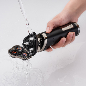 Maquinilla de afeitar eléctrica JinDing 4 en 1 <span class=keywords><strong>para</strong></span> hombres, afeitadora impermeable <span class=keywords><strong>para</strong></span> cara, <span class=keywords><strong>Barba</strong></span>, <span class=keywords><strong>bigote</strong></span>, afeitadora rotativa de viaje portátil - Product Image 5