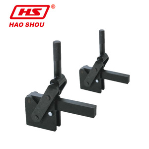 Hao Shou <b>Right</b> <b>Angle</b> <b>Clamp</b> HS-75048 Steel Metric Industrial <b>Clamp</b> Non Adjustable Painted Surface - Product Image 1