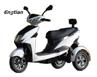 Tricycle électrique à pédale d'assistance cyclomoteur scooters électriques ckd haute qualité 3 roues tricycle mobilité vélo électrique