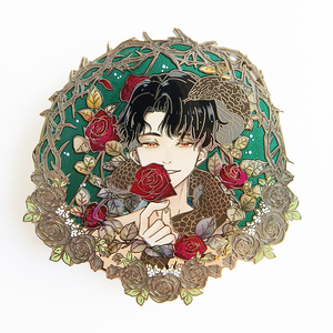 Trung Quốc splendicraft tùy chỉnh Anime letterpress in mạ vàng kim loại ngọc trai cứng men cho - Product Image 3