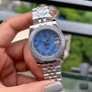 นาฬิกาอัตโนมัติประดับเพชร ตัวเรือนหรูหรา พร้อมเครื่องญี่ปุ่น ผ่านการทดสอบเพชร นาฬิกาข้อมือผู้ชาย - Product Image 3