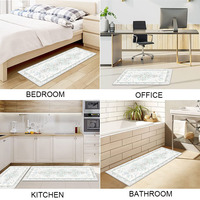 Supplier Cushioned Anti-fatigue Custom Quick Dry Washable PVC Runner Floor Carpets Rugs and Standing Kitchen Mats