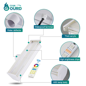 Cascata Decorativa per Piscina da Esterno a Discesa d'<span class=keywords><strong>Acqua</strong></span> con Effetto Fontana <span class=keywords><strong>e</strong></span> <span class=keywords><strong>Luce</strong></span> a Led - Product Image 5
