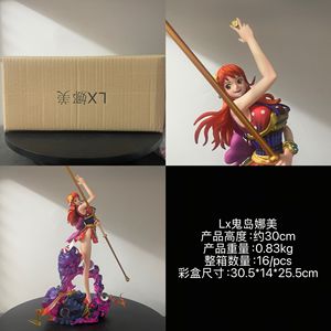 Figura de <span class=keywords><strong>Anime</strong></span> Nami Onigashima con Temática Samurai, en Caja, Modelo Coleccionable de Alta Definición, Regalo para Decoración de <span class=keywords><strong>Anime</strong></span> - Product Image 2
