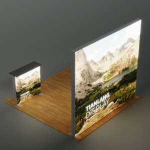 Stand de exposición LED SEG 3x3m Doble cara 200 W FCC 10 días - Product Image 3