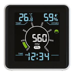 Yotong CO2 Màn hình wifi mới chất lượng không khí Màn hình Wifi với cảm biến <span class=keywords><strong>ndir</strong></span> độ chính xác cao Carbon Dioxide <span class=keywords><strong>Detector</strong></span> - Product Image 6