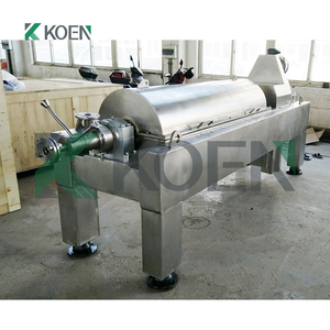 500-2000L/H 공장용 수평 원심 펌프 광업 산업 슬러지 탈수용 오일 분리기 - Product Image 3