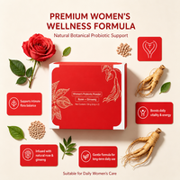 Poudre d'extraits végétaux pour femmes OEM ODM Marque privée Vente en gros Baies de Goji Mûre Pétales de Rose pour la santé féminine
