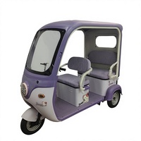 Tricycle électrique fabriqué en Chine avec siège passager, tricycle électrique moins cher, moto à 3 roues pour adultes