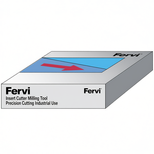 Fervi Insert Cutter Milling <b>Tool</b> <b>Precision</b> Cutting Industrial Use - Product Image 2