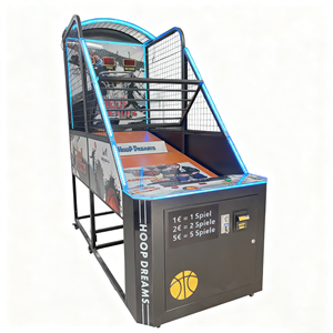 Machine de tir de basket-ball la plus vendue, machine de jeu d'arcade commerciale d'intérieur pliable pour adultes - Product Image 1