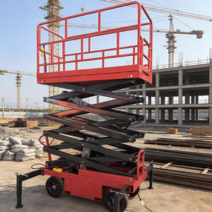 Piattaforma di Lavoro Aerea Idraulica Pieghevole Elettrica in Acciaio Rong Yu GTJZ-6 Certificata CE con Sollevamento a Forbice e Rimorchio per Sollevamento Persone - Product Image 2