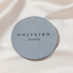 Custom Logo Color Round <b>Small</b> Earring Ring Pouch Microfiber Jewelry Bag Storage Jewelry Packaging Pouch with <b>Box</b> - Product Image 5