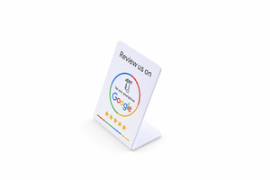 Support de table Google Review pour entreprises : Tappez pour noter - Product Image 2