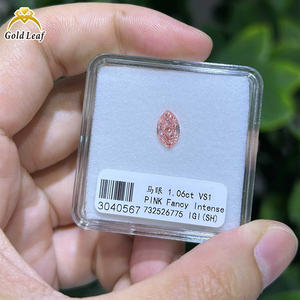 Diamante Rosa Marquise Cultivado en Laboratorio, Precio de Fábrica, con Certificado IGI, Alta Calidad, Diamantes HPHT CVD Reales, Colores Fantasía Disponibles, Todos los Cortes Disponibles - Product Image 1