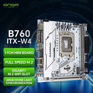Mainboard ONDA B760ITX W4 3600MHz giảm giá số lượng lớn dành cho máy tính để bàn, hỗ trợ kênh bộ nhớ kép 64GB, chơi game PC, ITX - Product Image 2