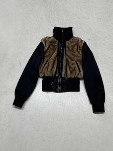 Chaqueta Ajustada de Estilo Urbano para Otoño, con Tejido Elástico Transpirable, Diseño Moderno con Parches y Felpa - Product Image 2