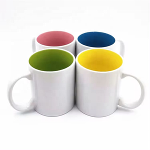Venta al por mayor de 11 oz, <span class=keywords><strong>tazas</strong></span> de cerámica blancas modernas para sublimación, <span class=keywords><strong>tazas</strong></span> de cerámica ODM para sublimación, <span class=keywords><strong>tazas</strong></span> de gres almacenadas aptas para lavavajillas - Product Image 2