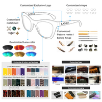 Nuevo Modelo SENSE 955201, Diseño de Lujo, Fabricación OEM y ODM, Logotipo Personalizado, Montura de Gafas Ópticas de Metal con Forma de Mariposa para Mujer