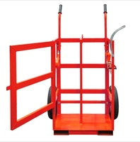 Cage de chariot à bouteille de gaz GBT2 robuste pour tables élévatrices 'G' pour bouteilles d'oxygène et d'acétylène Nouveau produit