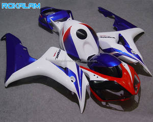 Carenado Clásico para <span class=keywords><strong>Honda</strong></span> CBR1000RR <span class=keywords><strong>2006</strong></span> 2007, Carenado para Motocicleta CBR1000 RR 06 07 CBR <span class=keywords><strong>1000RR</strong></span> Rojo Azul Blanco ABS - Product Image 1