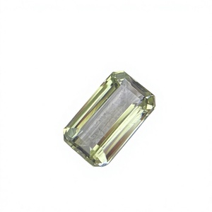 Pierre de Tanzanite Naturelle Certifiée Non Chauffée, Couleur Bio, Taille Émeraude Octogonale, Zoisite Naturelle Tanzanite 1,68 Carat, Clair comme un cristal - Product Image 1