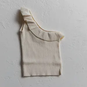 Gran oferta, chaleco informal para niñas recién nacidas, suéter tejido de algodón orgánico 100% para niñas