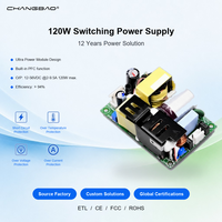 Catu Daya Switching 120W PFC 12V 15V 24V 36V 48V 54V 2A-9.5A Modul Daya Ultra 120W AC DC Switching Power Supply