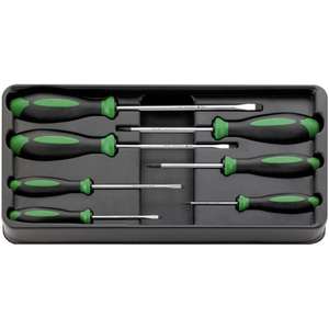 STAHLWILLE - 96838236 DRALL <b>set</b> <b>of</b> <b>screwdrivers</b> 7 pcs. - EAN 4018754186228 OTHER TOOL <b>SETS</b> - Product Image 1