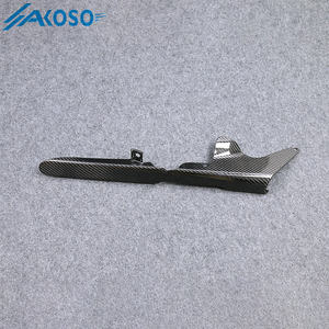 AKOSO 3K Protecteur de chaîne arrière de moto en fibre de carbone sèche pour Kawasaki Ninja <span class=keywords><strong>ZX10R</strong></span> ZX-10R 2021 <span class=keywords><strong>2022</strong></span> 2023 2024 - Product Image 5
