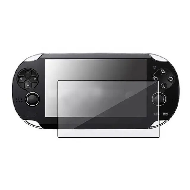 Capa protetora de tela lcd transparente, proteção de tela para ps vita/2000