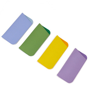 Cá nhân Sunglass gói cho bán buôn Hot kẹo màu PVC Tùy chỉnh in kính Mắt kính mát mềm Pouch PU Leather trường hợp - Product Image 5