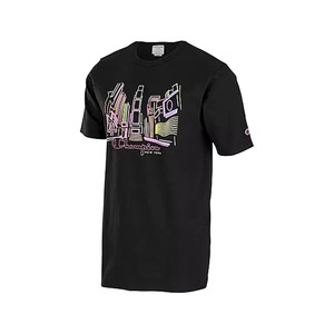 Camisetas y camisetas deportivas Champion Champion 9 Neon Times Square para hombre Color: Negro/Luces de neón |   100% Auténtico - Product Image 1