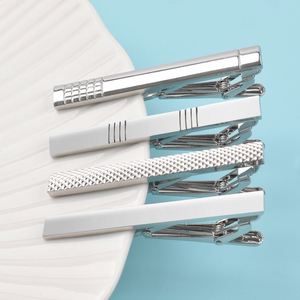 Clips de Corbata Personalizados en Oro, Plata y Níquel Negro con Logotipo Láser 2D, Elegantes Barras de Corbata Metálicas para Hombre - Product Image 2