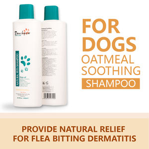 Touchpaw Champú calmante de avena para perros 600ml Cachorro natural Cuidado de mascotas Tratamiento antipicazón DE LA PIEL Champú Vegano para perros Gato - Product Image 2